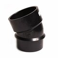 Thrifco Plumbing 3 Inch ABS 1/16 Bend Street Elbow 6792563